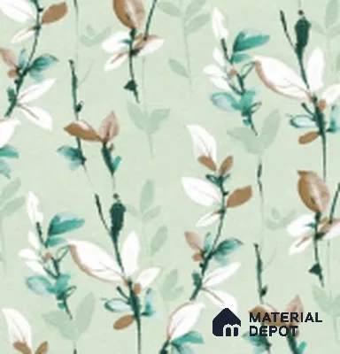 555117 | 10 Meter x 21 Inches Florals Look Wallpaper - 57.41 Sq. Ft. | Minimum 15% wastage during installation