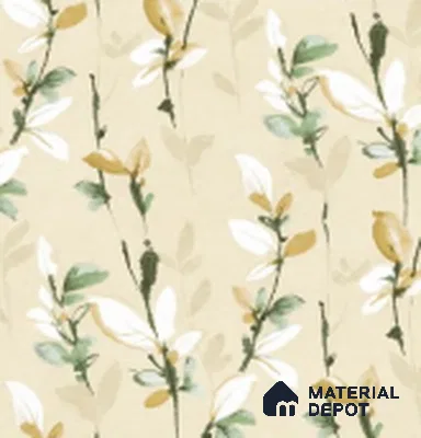 555118 | 10 Meter x 21 Inches Florals Look Wallpaper - 57.41 Sq. Ft. | Minimum 15% wastage during installation