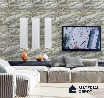555136 | 10 Meter x 21 Inches Patterned Look Wallpaper - 57.41 Sq. Ft. | Minimum 15% wastage during installation