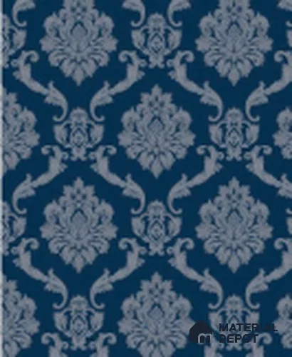 555153 | 10 Meter x 21 Inches Damask Look Wallpaper - 57.41 Sq. Ft. | Minimum 15% wastage during installation