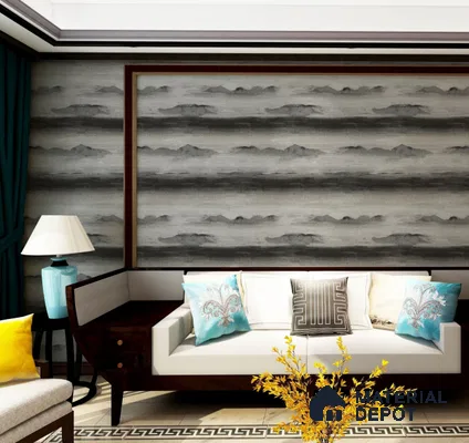 555167 | 10 Meter x 21 Inches Patterned Look Wallpaper - 57.41 Sq. Ft. | Minimum 15% wastage during installation