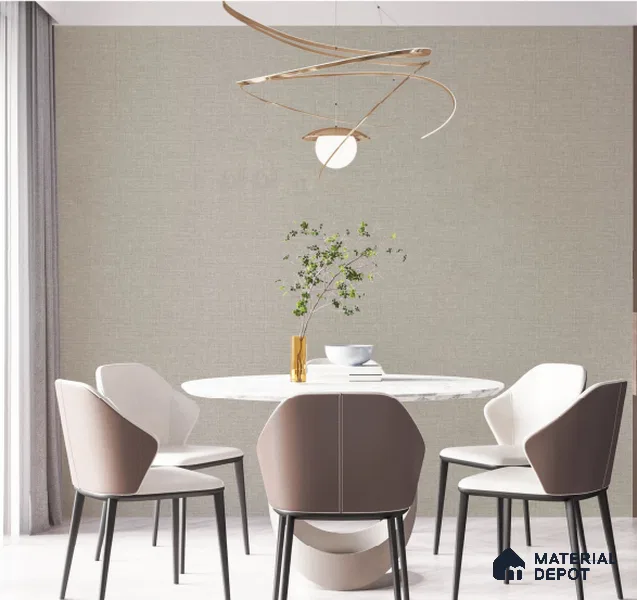 444122 | 10 Meter x 21 Inches Plain Look Wallpaper - 57.41 Sq. Ft. | Minimum 10% wastage during installation