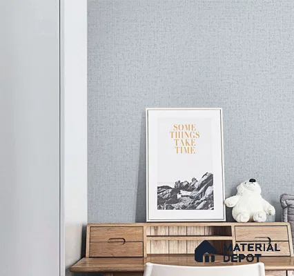 444123 | 10 Meter x 21 Inches Plain Look Wallpaper - 57.41 Sq. Ft. | Minimum 10% wastage during installation