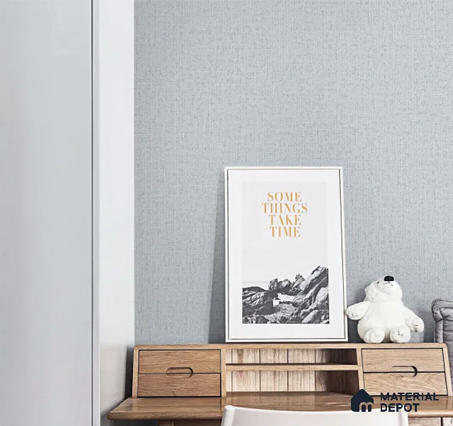 444123 | 10 Meter x 21 Inches Plain Look Wallpaper - 57.41 Sq. Ft. | Minimum 10% wastage during installation