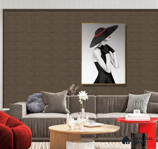 444179 | 10 Meter x 21 Inches Plain Look Wallpaper - 57.41 Sq. Ft. | Minimum 10% wastage during installation