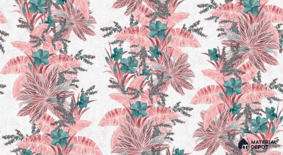 88559-2 | 5 Meter x 42 Inches Florals Look Wallpaper - 57.41 Sq. Ft. | Minimum 15% wastage during installation