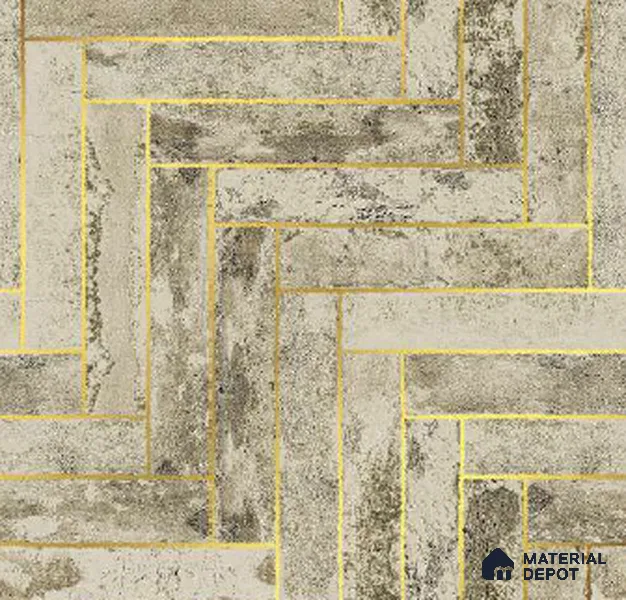 WS 2014 | 10 Meter x 21 Inches Geometric Look Wallpaper - 57.41 Sq. Ft. | Minimum 15% wastage during installation