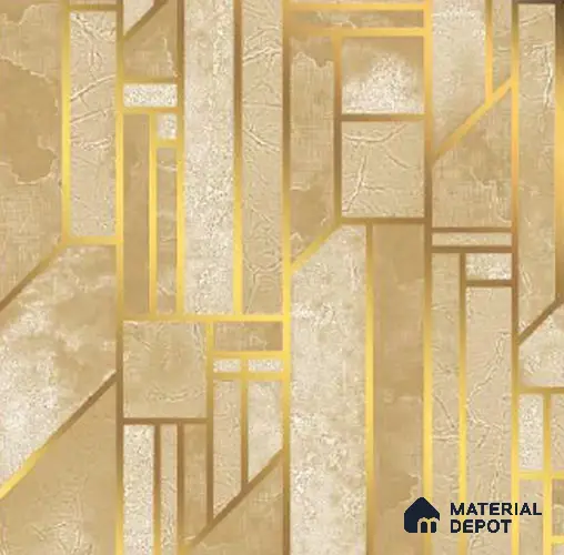 WS 2019 | 10 Meter x 21 Inches Geometric Look Wallpaper - 57.41 Sq. Ft. | Minimum 15% wastage during installation