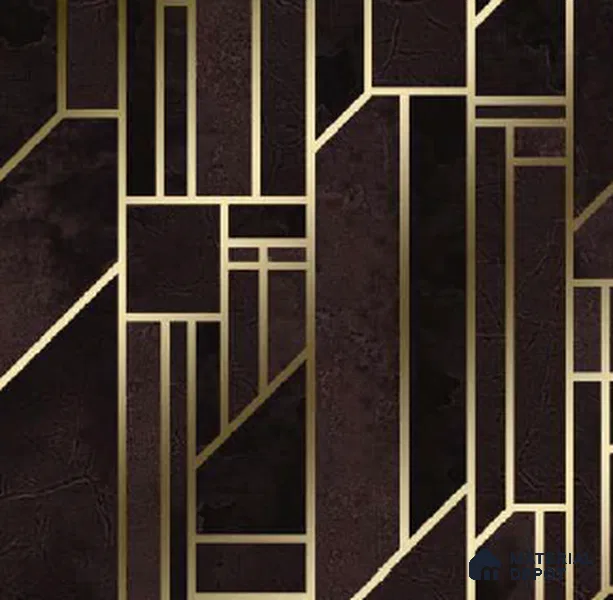 WS 2020 | 10 Meter x 21 Inches Geometric Look Wallpaper - 57.41 Sq. Ft. | Minimum 15% wastage during installation
