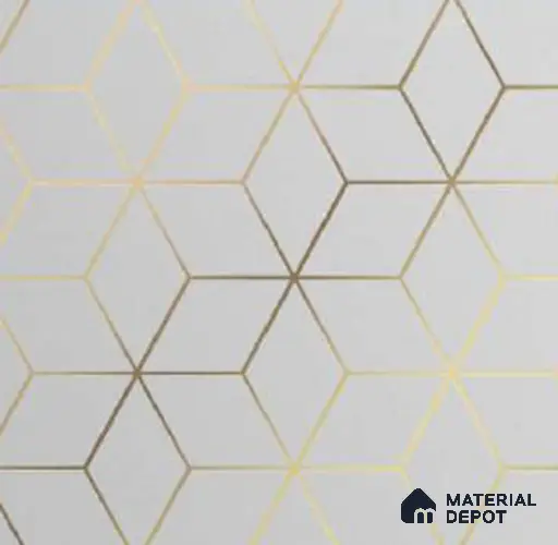 WS 2026 | 10 Meter x 21 Inches Geometric Look Wallpaper - 57.41 Sq. Ft. | Minimum 15% wastage during installation