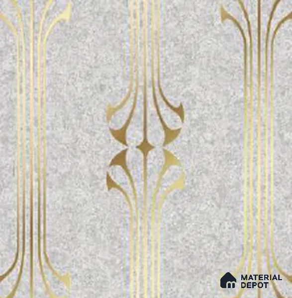 WS 2036 | 10 Meter x 21 Inches Damask Look Wallpaper - 57.41 Sq. Ft. | Minimum 15% wastage during installation