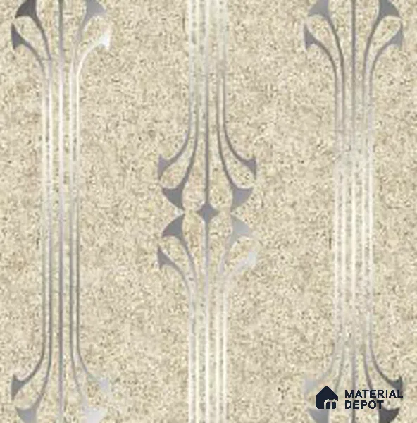 WS 2038 | 10 Meter x 21 Inches Damask Look Wallpaper - 57.41 Sq. Ft. | Minimum 15% wastage during installation