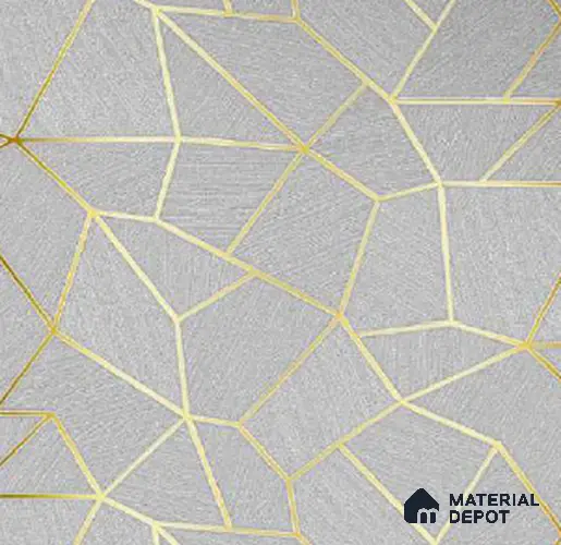 WS 2044 | 10 Meter x 21 Inches Geometric Look Wallpaper - 57.41 Sq. Ft. | Minimum 15% wastage during installation