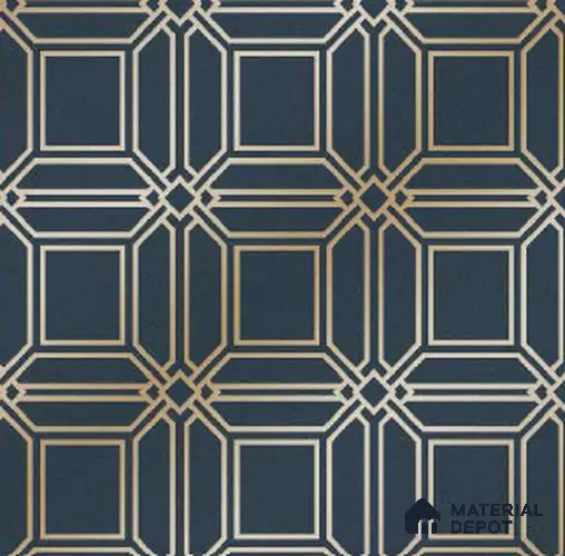 WS 2046 | 10 Meter x 21 Inches Geometric Look Wallpaper - 57.41 Sq. Ft. | Minimum 15% wastage during installation