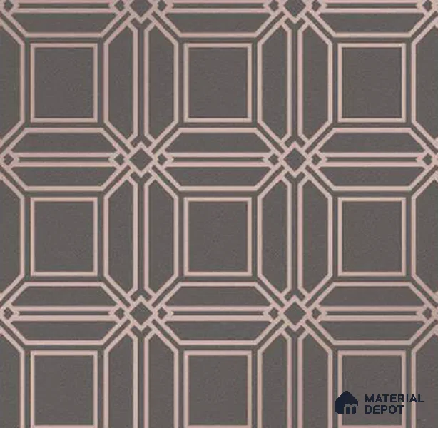 WS 2047 | 10 Meter x 21 Inches Geometric Look Wallpaper - 57.41 Sq. Ft. | Minimum 15% wastage during installation