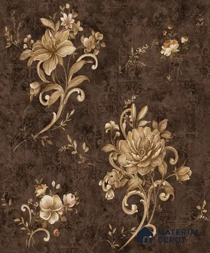 1101 | 10 Meter x 21 Inches Florals Look Wallpaper - 57.37 Sq. Ft. | Minimum 15% wastage during installation