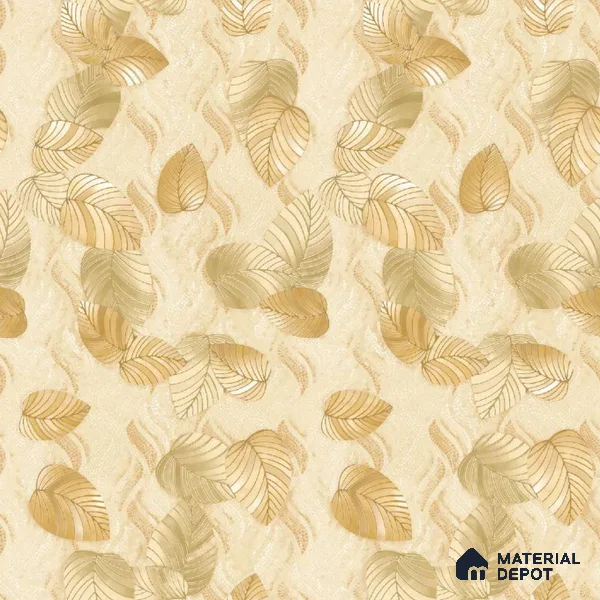 1107 | 10 Meter x 21 Inches Florals Look Wallpaper - 57.37 Sq. Ft. | Minimum 15% wastage during installation