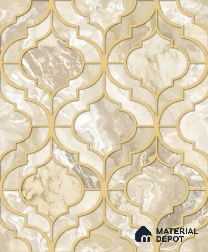 1116 | 10 Meter x 21 Inches Patterned Look Wallpaper - 57.37 Sq. Ft. | Minimum 15% wastage during installation