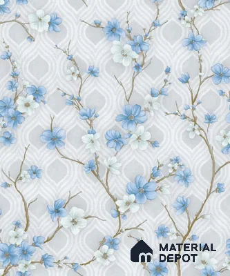 1121 | 10 Meter x 21 Inches Florals Look Wallpaper - 57.37 Sq. Ft. | Minimum 15% wastage during installation