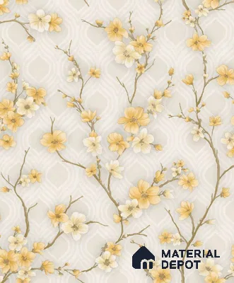 1120 | 10 Meter x 21 Inches Florals Look Wallpaper - 57.37 Sq. Ft. | Minimum 15% wastage during installation