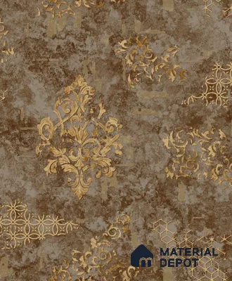 1129 | 10 Meter x 21 Inches Damask Look Wallpaper - 57.37 Sq. Ft. | Minimum 15% wastage during installation