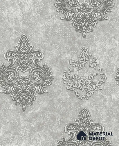 1146 | 10 Meter x 21 Inches Damask Look Wallpaper - 57.37 Sq. Ft. | Minimum 15% wastage during installation