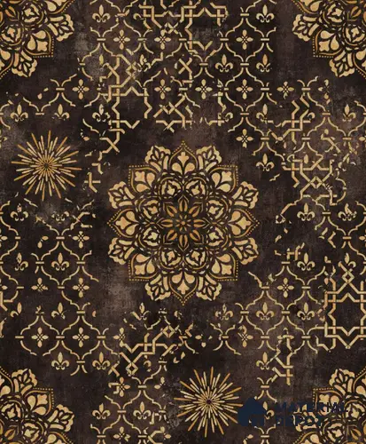 1158 | 10 Meter x 21 Inches Patterned Look Wallpaper - 57.37 Sq. Ft. | Minimum 15% wastage during installation