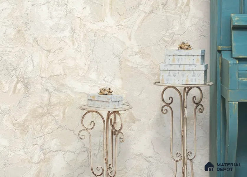 1509-01 | 5 Meter x 42 Inches Texture Look Wallpaper - 57.41 Sq. Ft. | Minimum 15% wastage during installation