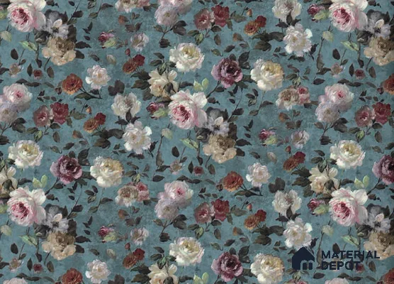 1513-03 | 5 Meter x 42 Inches Florals Look Wallpaper - 57.41 Sq. Ft. | Minimum 15% wastage during installation