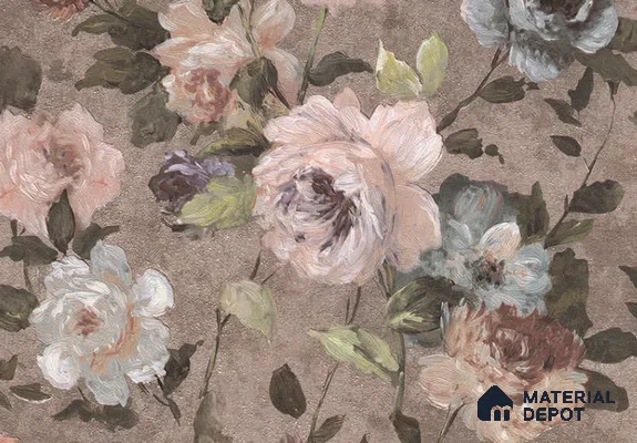 1513-05 | 5 Meter x 42 Inches Florals Look Wallpaper - 57.41 Sq. Ft. | Minimum 15% wastage during installation