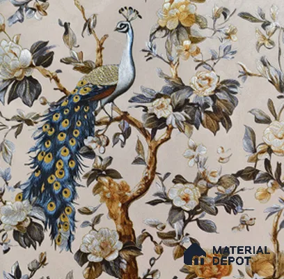 170-2 | 9.6 Meter x 20.87 Inches Animal Print Look Wallpaper - 54.77 Sq. Ft. | Minimum 15% wastage during installation