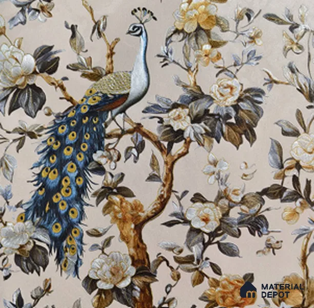 170-2 | 9.6 Meter x 20.87 Inches Animal Print Look Wallpaper - 54.77 Sq. Ft. | Minimum 15% wastage during installation