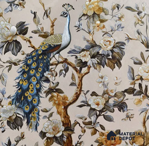 170-2 | 9.6 Meter x 20.87 Inches Animal Print Look Wallpaper - 54.77 Sq. Ft. | Minimum 15% wastage during installation
