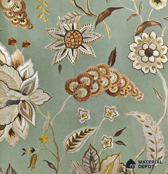170-24 | 9.6 Meter x 20.87 Inches Florals Look Wallpaper - 54.77 Sq. Ft. | Minimum 15% wastage during installation