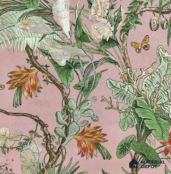 170-35 | 9.6 Meter x 20.87 Inches Florals Look Wallpaper - 54.77 Sq. Ft. | Minimum 15% wastage during installation
