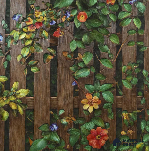 170-49 | 9.6 Meter x 20.87 Inches Florals Look Wallpaper - 54.77 Sq. Ft. | Minimum 15% wastage during installation