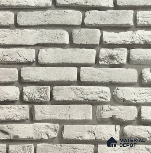 170-57 | 9.6 Meter x 20.87 Inches Brick Look Wallpaper - 54.77 Sq. Ft. | Minimum 15% wastage during installation