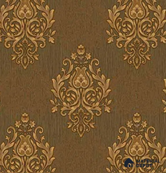 190933 | 5 Meter x 42 Inches Damask Look Wallpaper - 57.41 Sq. Ft.