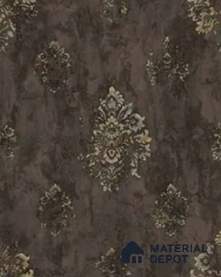 203-1 | 10 Meter x 21 Inches Damask Look Wallpaper - 57.05 Sq. Ft. | Minimum 15% wastage during installation