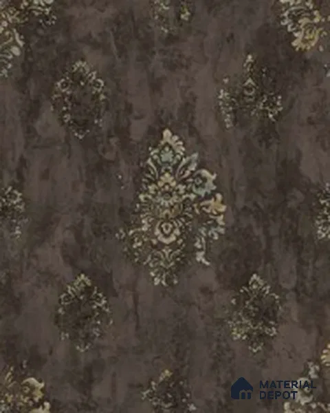 203-1 | 10 Meter x 21 Inches Damask Look Wallpaper - 57.05 Sq. Ft. | Minimum 15% wastage during installation