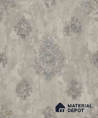 203-2 | 10 Meter x 21 Inches Damask Look Wallpaper - 57.05 Sq. Ft. | Minimum 15% wastage during installation