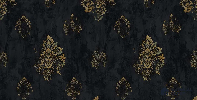 203-3 | 10 Meter x 21 Inches Damask Look Wallpaper - 57.05 Sq. Ft. | Minimum 15% wastage during installation
