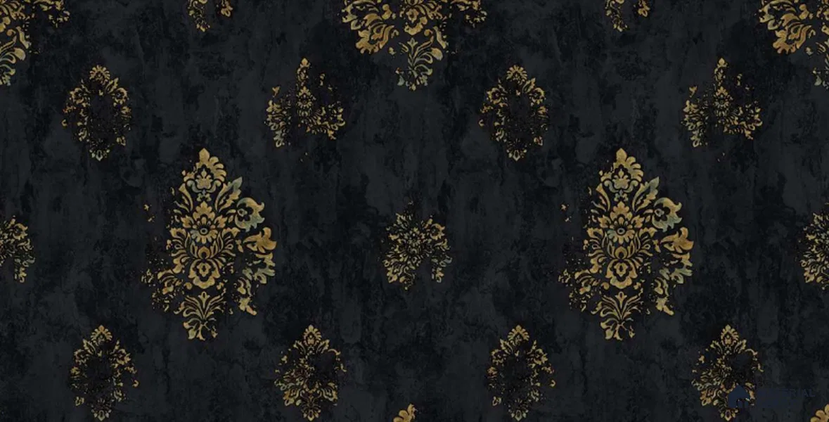 203-3 | 10 Meter x 21 Inches Damask Look Wallpaper - 57.05 Sq. Ft. | Minimum 15% wastage during installation