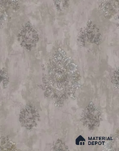 203-4 | 10 Meter x 21 Inches Damask Look Wallpaper - 57.05 Sq. Ft. | Minimum 15% wastage during installation