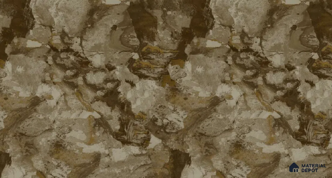 208-1 | 10 Meter x 21 Inches Marble Look Wallpaper - 57.05 Sq. Ft. | Minimum 10% wastage during installation
