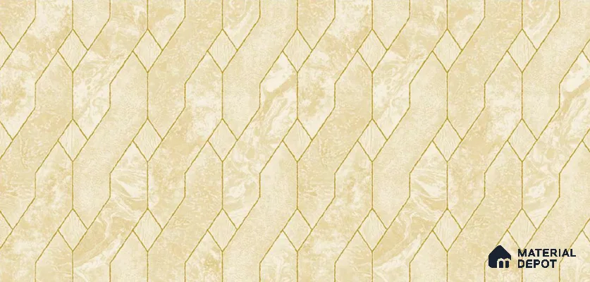 211-2 | 10 Meter x 21 Inches Geometric Look Wallpaper - 57.05 Sq. Ft. | Minimum 15% wastage during installation