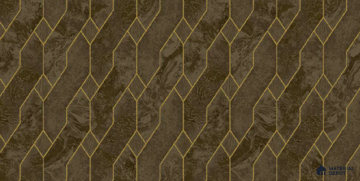 211-3 | 10 Meter x 21 Inches Geometric Look Wallpaper - 57.05 Sq. Ft. | Minimum 15% wastage during installation