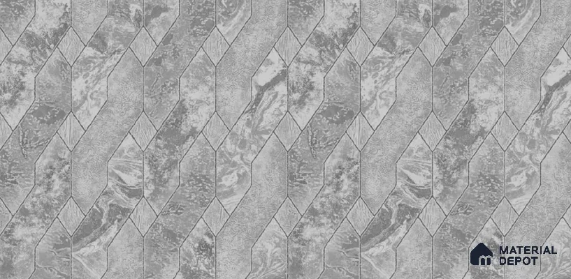 211-4 | 10 Meter x 21 Inches Geometric Look Wallpaper - 57.05 Sq. Ft. | Minimum 15% wastage during installation