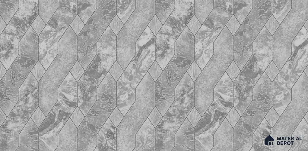 211-4 | 10 Meter x 21 Inches Geometric Look Wallpaper - 57.05 Sq. Ft. | Minimum 15% wastage during installation
