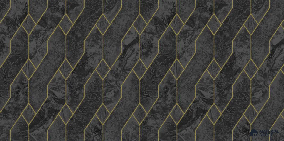 211-5 | 10 Meter x 21 Inches Geometric Look Wallpaper - 57.05 Sq. Ft. | Minimum 15% wastage during installation